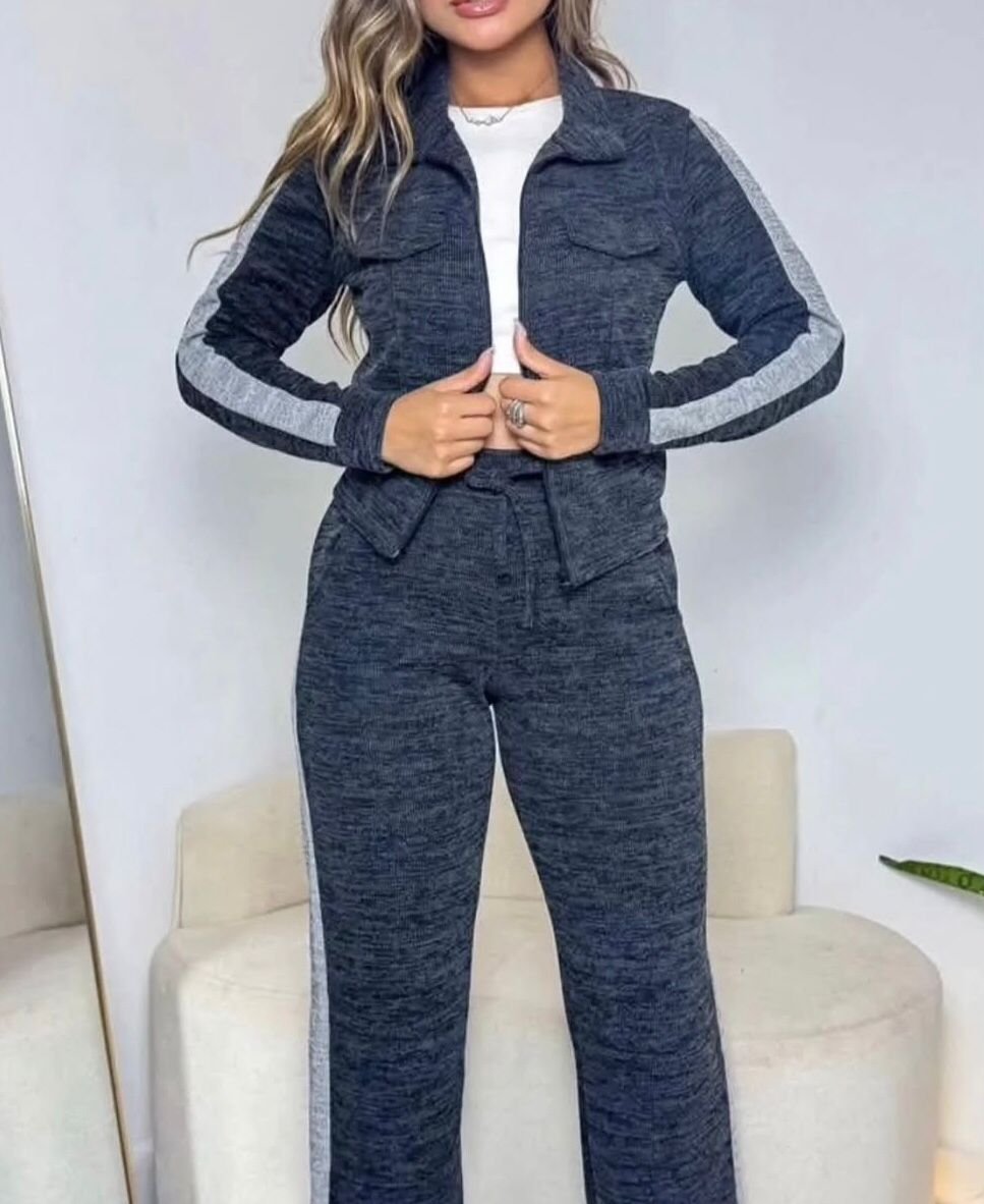 CONJ. LANILLA CAMPERA C/CUELLO+PANTALON 9538