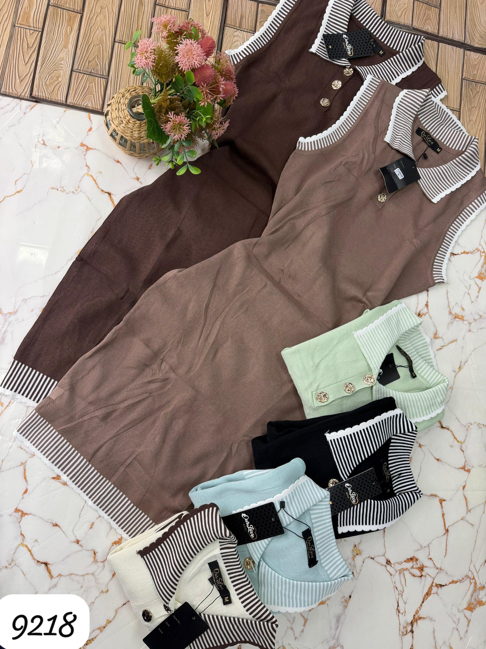 Vestido Importado De Hilo MIDI Ref FC802
